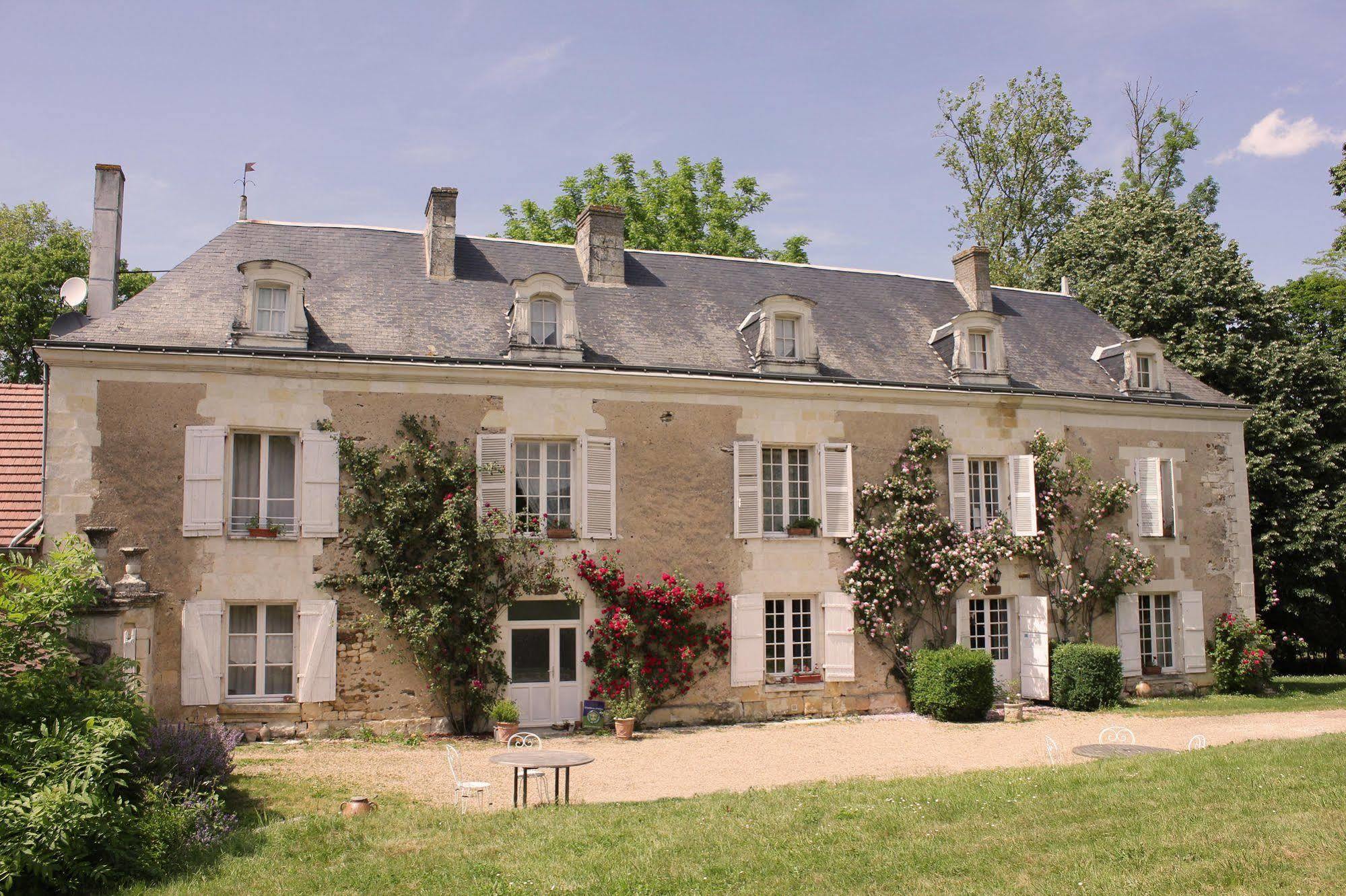 Bed and Breakfast Manoir De La Blonnerie Vellèches Exterior foto